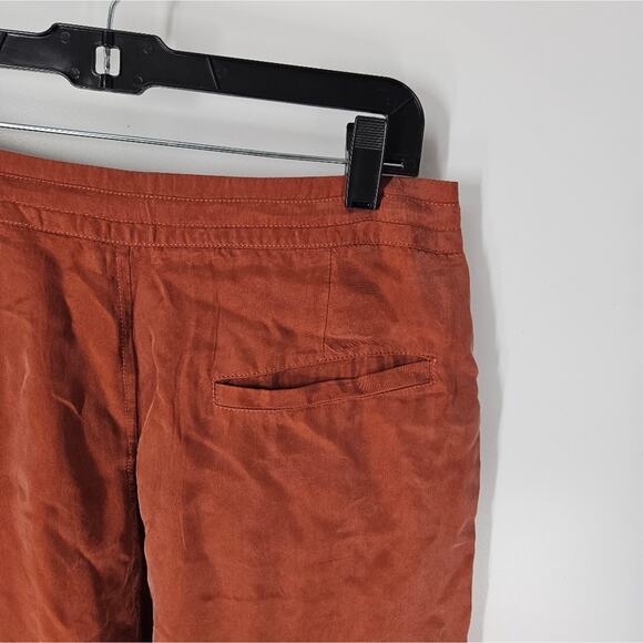 Peruvian Connection Orange High Waist Wide Leg Pants 4 - Picture 8 of 11